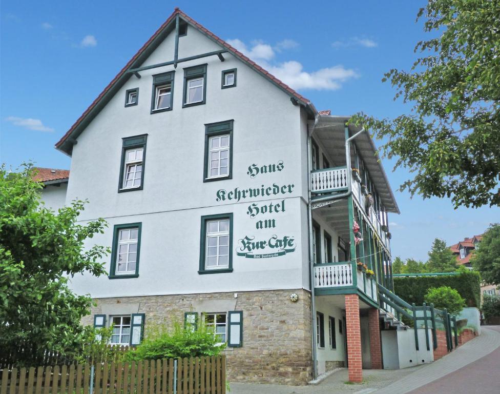 Haus Kehrwieder - Hotel Am Kur-Cafe Bad Suderode Luaran gambar