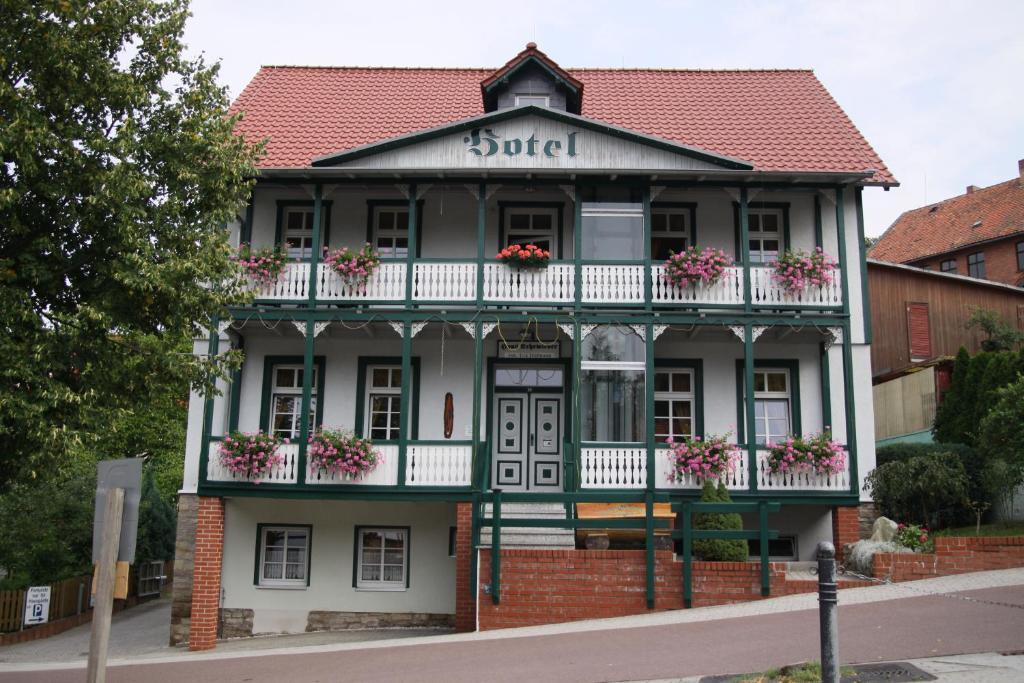 Haus Kehrwieder - Hotel Am Kur-Cafe Bad Suderode Luaran gambar